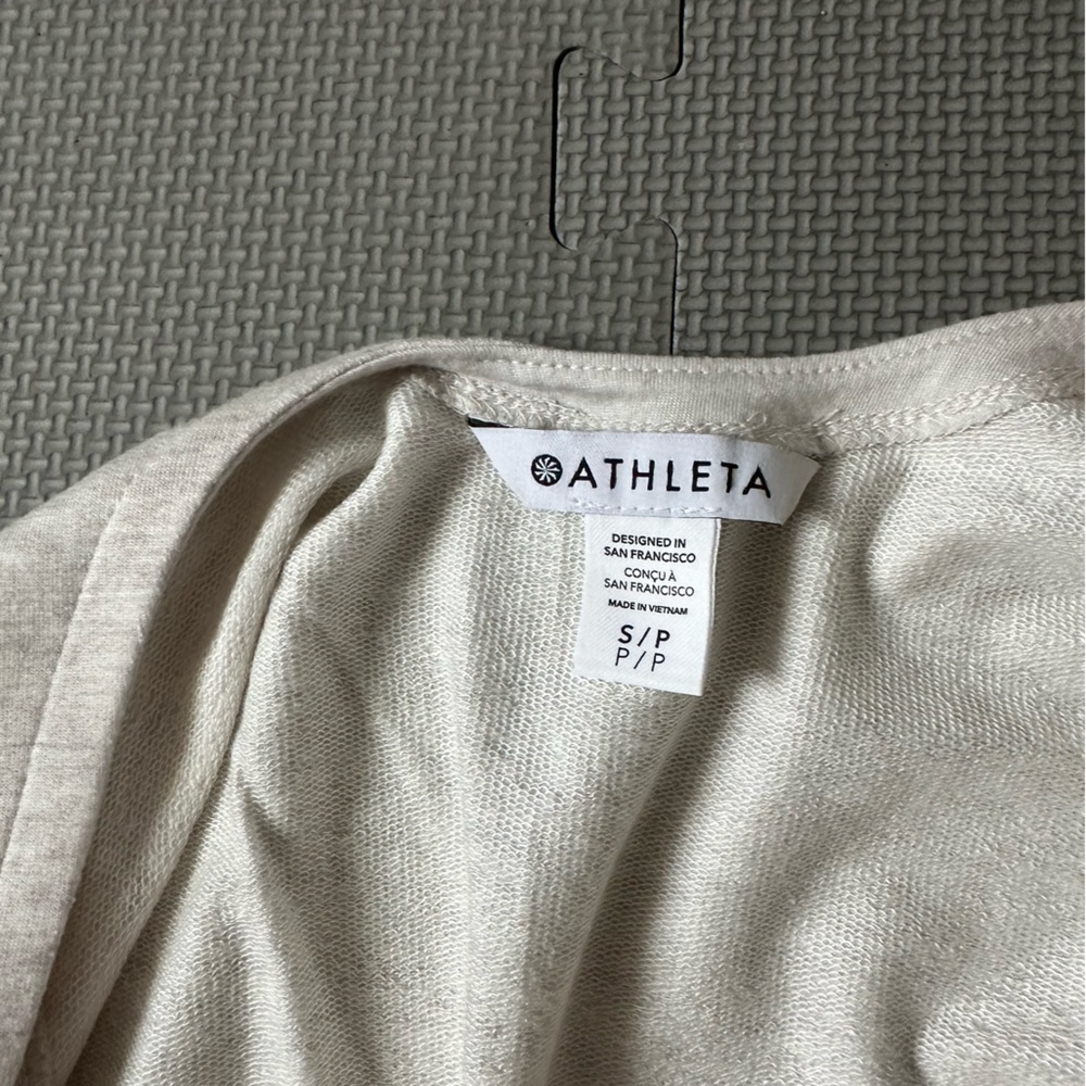 Athleta Gray Jumpsuit - Picture 2 of 3